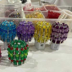 Night lights - hand made - colors vary